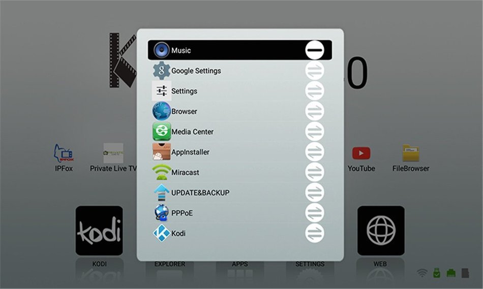 K1 plus Android 5.1 Smart TV Box Fully Loaded Unlocked 4K Kodi 1GB RAM 8GB Flash HDMI 2.0 Support Google Play... N6