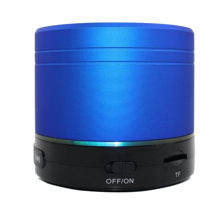 Mini Portable Bluetooth Speaker with Built-in Mic, Rechargeable Boxing Speaker with Powerful 3W, AUX and Micro... N12