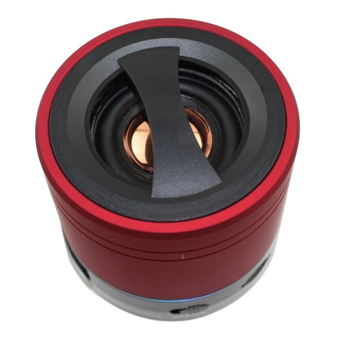 Mini Portable Bluetooth Speaker with Built-in Mic, Rechargeable Boxing Speaker with Powerful 3W, AUX and Micro... N19