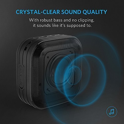 Anker SoundCore Sport Portable Bluetooth Speaker [IPX7 Waterproof/Dustproof Rating, 10-Hour Playtime] Outdoor... N3