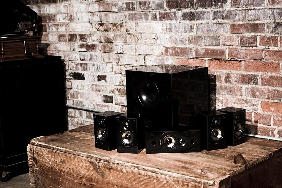 Energy 5.1 Take Classic Home Theater System (Set of Six, Black) N17