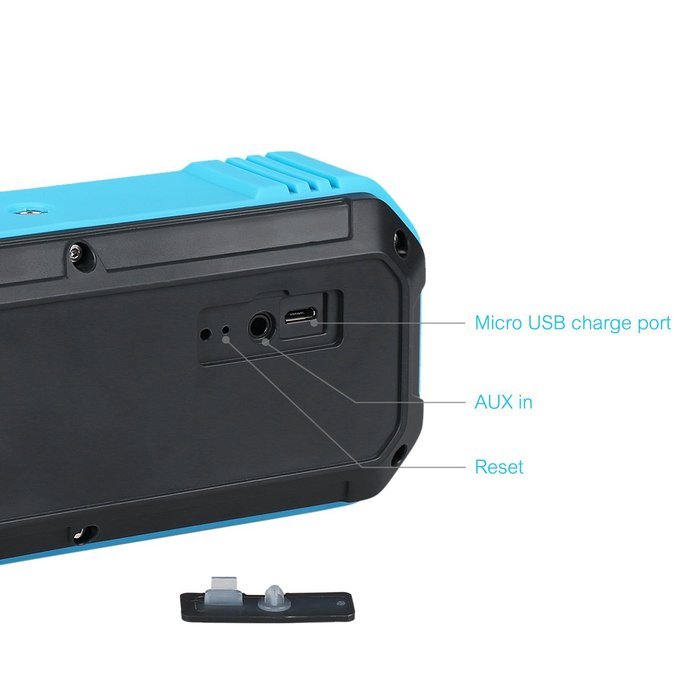 Waterproof Bluetooth Speaker,Levin&reg; Wireless Bluetooth 4.0 IP65 Portable Outdoor Speaker for Outdoor&Shower Two... N3