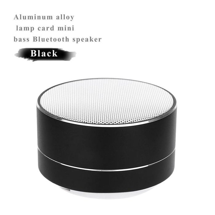 niceEshop(TM) Mini Portable Bluetooth Wireless Speaker Super Bass for Tablet PC MP3 Smartphone, Rose Gold N10