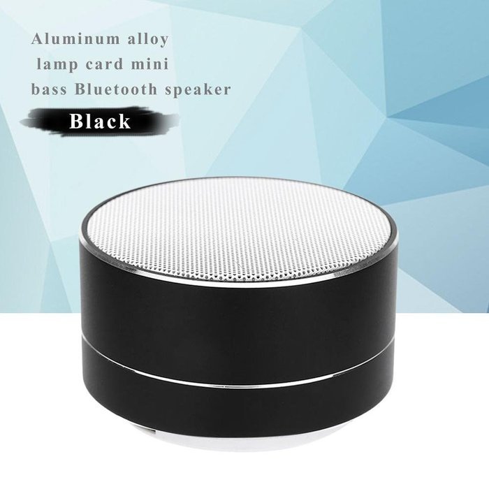 niceEshop(TM) Mini Portable Bluetooth Wireless Speaker Super Bass for Tablet PC MP3 Smartphone, Rose Gold N11