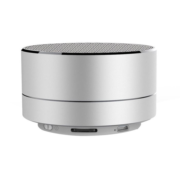 niceEshop(TM) Mini Portable Bluetooth Wireless Speaker Super Bass for Tablet PC MP3 Smartphone, Rose Gold N13