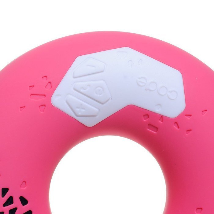 CODE Donut Premium Portable Wireless Bluetooth Speaker with NFC Tag (White, Dual Drivers, Built-in Speakerphone... N22