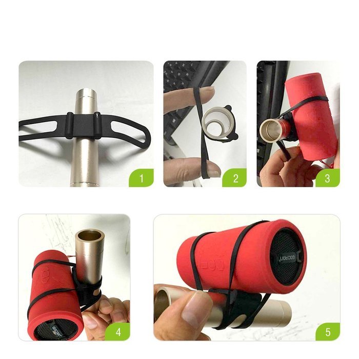 Pericross Outdoor Wireless Portable Bluetooth Speaker Cycling bike Music speakers Mp3 player with Micro Sd Card... N8