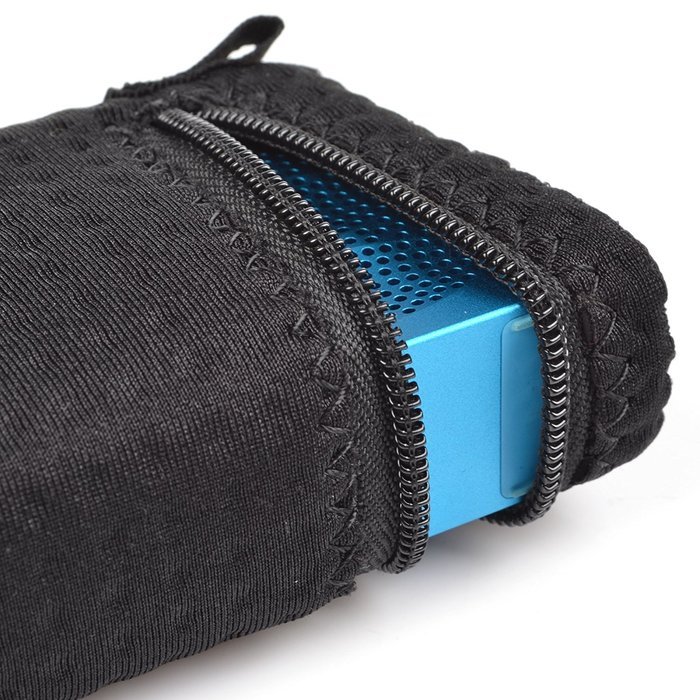 Lightning Power &ndash; MINI JAMBOX Wireless Bluetooth Speaker Water-Resistant Lycra Zipper Carrying Case Bag N2