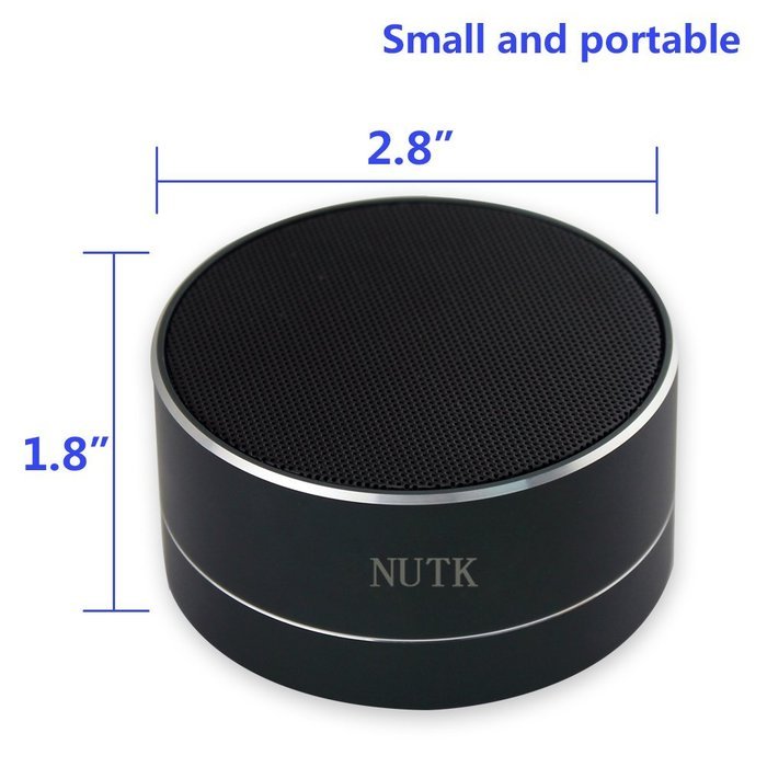 NUTK Bluetooth Speaker, MINI Desk Office Wireless Powerful Sound Portable Speaker with Radio function,USB and... N6