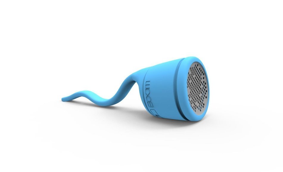 BOOM Swimmer Waterproof Wireless Bluetooth Speaker - Blue