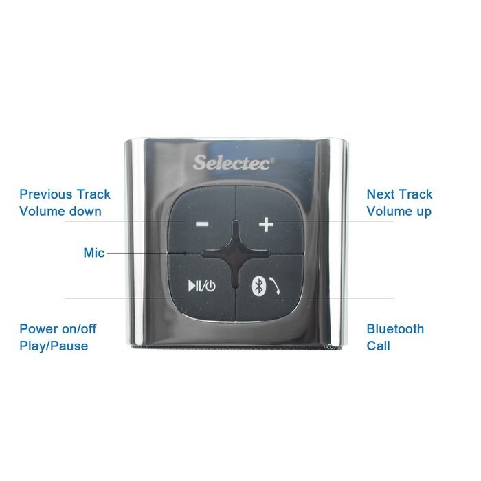 Selectec Bluetooth Speaker Player Wireless Stereo Lossless Hi-Fi Audio Bluetooth Receiver N2