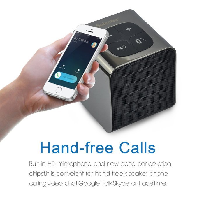 Selectec Bluetooth Speaker Player Wireless Stereo Lossless Hi-Fi Audio Bluetooth Receiver N8