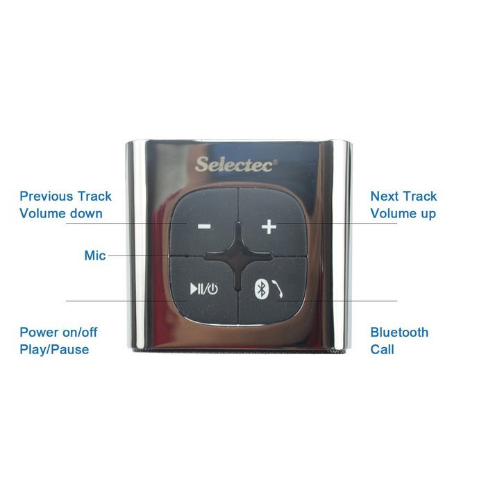 Selectec Bluetooth Speaker Player Wireless Stereo Lossless Hi-Fi Audio Bluetooth Receiver N9