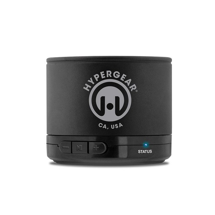HyperGear Bluetooth/Wireless Speaker for All Smartphones - Retail Packaging - Black