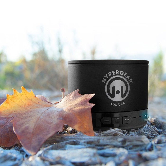 HyperGear Bluetooth/Wireless Speaker for All Smartphones - Retail Packaging - Black N2