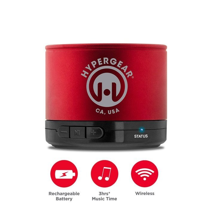 HyperGear Bluetooth/Wireless Speaker for All Smartphones - Retail Packaging - Black N9