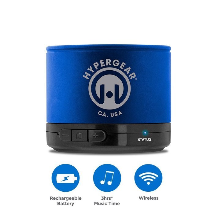 HyperGear Bluetooth/Wireless Speaker for All Smartphones - Retail Packaging - Black N15