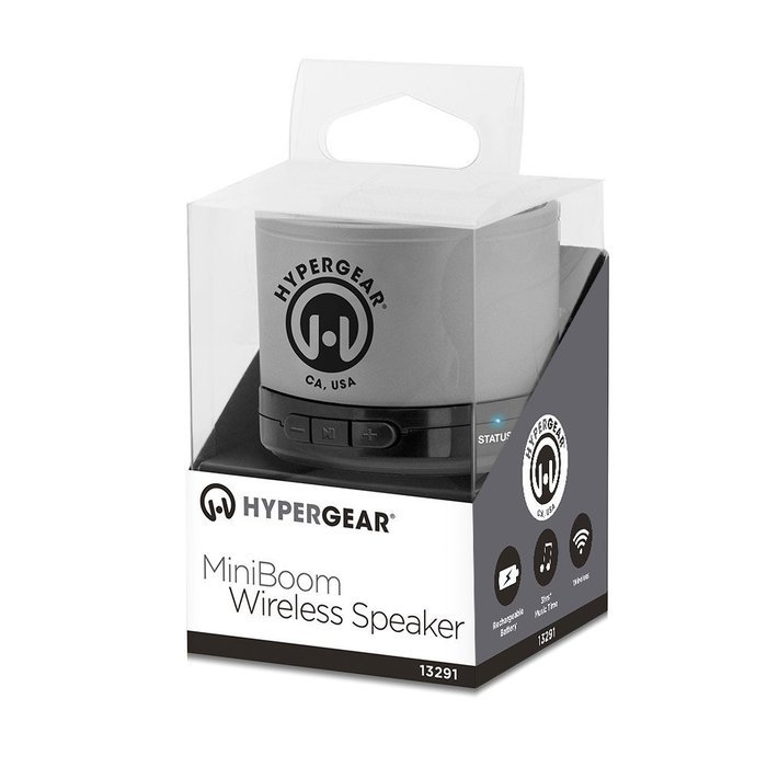 HyperGear Bluetooth/Wireless Speaker for All Smartphones - Retail Packaging - Black N21