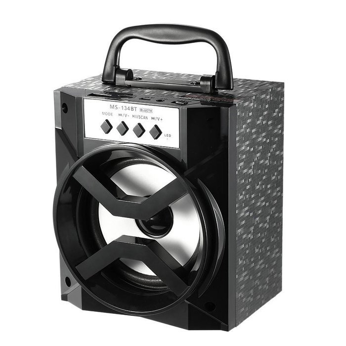 Docooler&reg; Portable Wireless Bluetooth Speaker ultra-long standby time USB &3.5mm FM Radio Subwoofer with TF Card...
