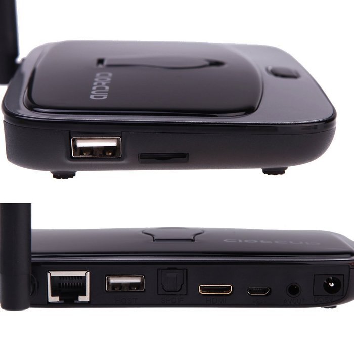 Andoer Q7S TV Box Player Android 4.4 Quad Core 2G/8GB 2MP Camera Mic XBMC DLNA Miracast Bluetooth N5