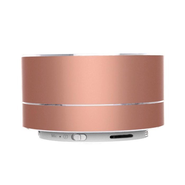 Bluetooth Speaker,Womail FM Hand-free Wireless Portable Speaker Rose Gold