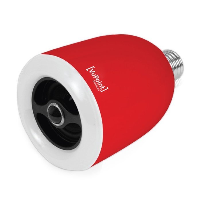 VuPoint Solutions Bluetooth Lightbulb Speaker, 200-Lumens, White (SBT-Q305W-VP) N5