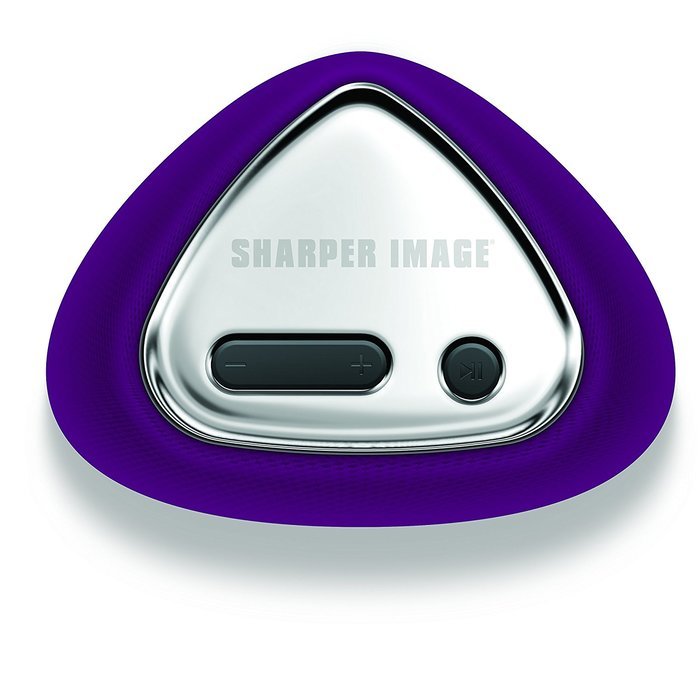 Sharper Image Universal HD Bluetooth Wireless Mini Speaker Compatible With All Devices, Red N7