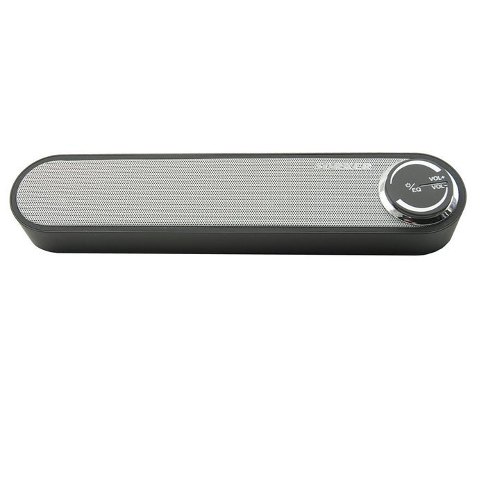 Portable Bluetooth Speaker ,Sorker Slim 4 in 1 wireless speaker with adjustable EQ - Black N2