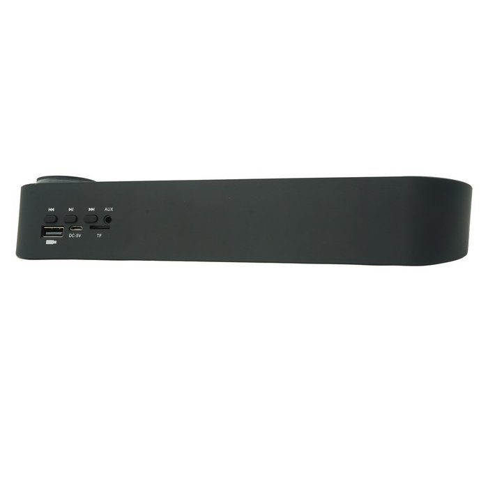 Portable Bluetooth Speaker ,Sorker Slim 4 in 1 wireless speaker with adjustable EQ - Black N4
