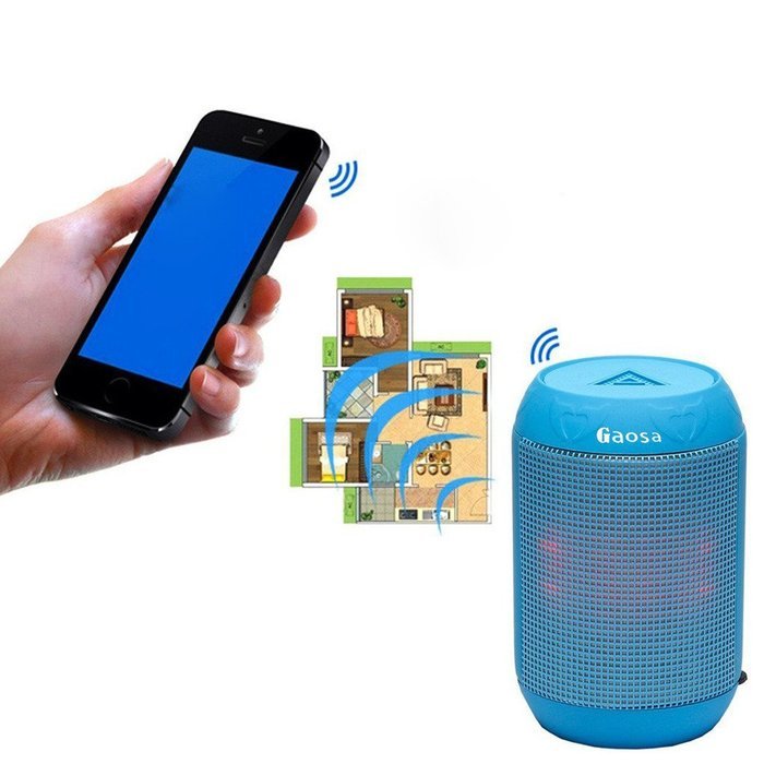 Portable Bluetooth Speaker by Gaosa, Superb Stereo Sound Quality, Enhanced Bass, Long Range Wireless Speaker,... N11