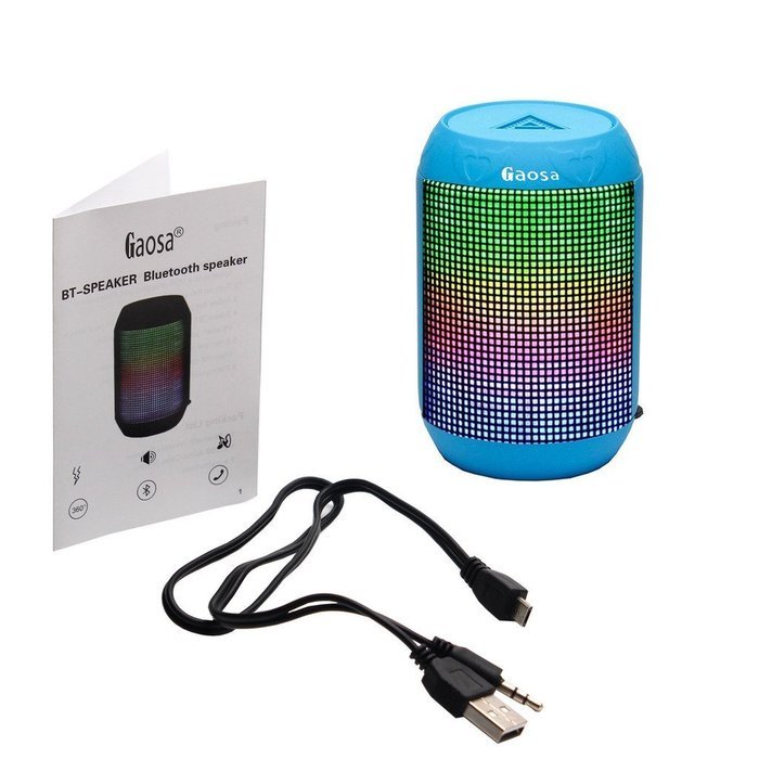 Portable Bluetooth Speaker by Gaosa, Superb Stereo Sound Quality, Enhanced Bass, Long Range Wireless Speaker,... N12