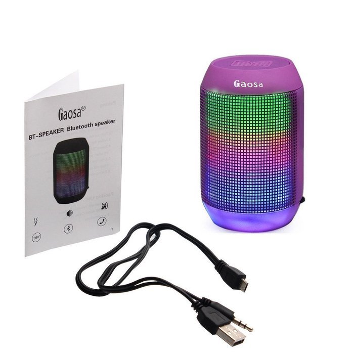 Portable Bluetooth Speaker by Gaosa, Superb Stereo Sound Quality, Enhanced Bass, Long Range Wireless Speaker,... N16