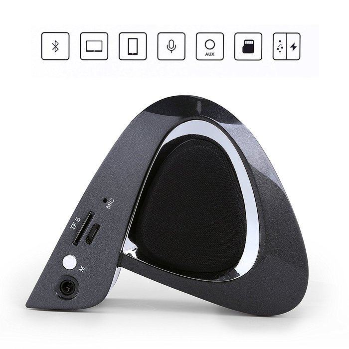 Mini Wireless Speaker, Yokkao Portable Stereo Rechargeable Touch Control Bluetooh Speaker Built-microphone Support... N4