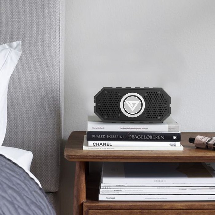 Waterproof Bluetooth Speaker with Aux-In &TF Card Slot, Collen Wireless Speaker with Mic, Hands-free Calling for... N7