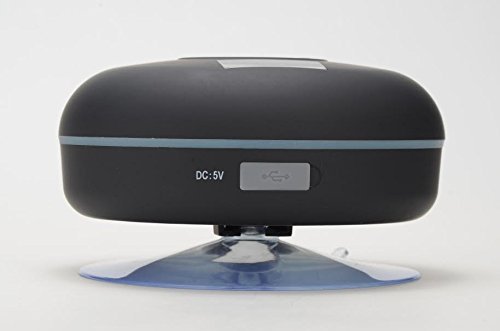 { Water Proof IPX7 Shower Speaker } Portable NFC Bluetooth Wireless Speaker w/ FM Radio & LCD Display System (... N3