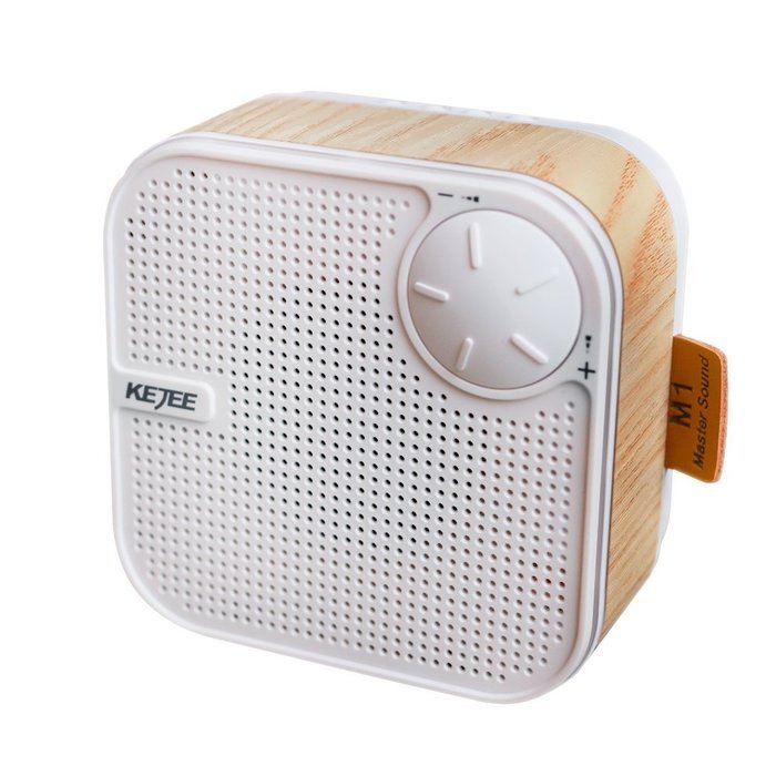 Wood Portable Wireless Bluetooth Speaker, Outdoor Retro Nostalgic Desktop Speaker with Enhanced Bass, Build-in... N11