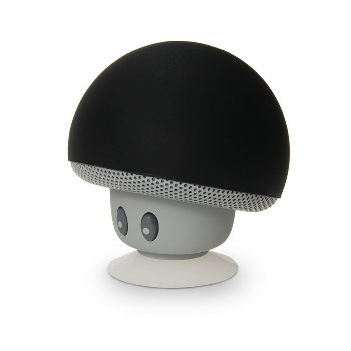 Marsboy Portable Mini Mushroom Stereo Speaker with Sucking Disk Bracket for Smartphones