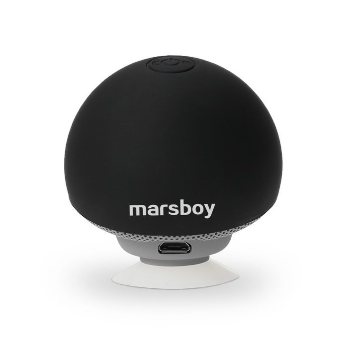 Marsboy Portable Mini Mushroom Stereo Speaker with Sucking Disk Bracket for Smartphones N2