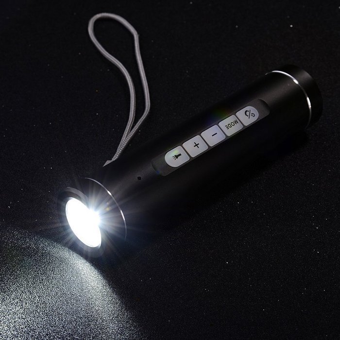 Comunite All in One Ultra Portable Wireless Speaker, USB Power Bank External Battery Pack, Bright LED Flashlight... N3