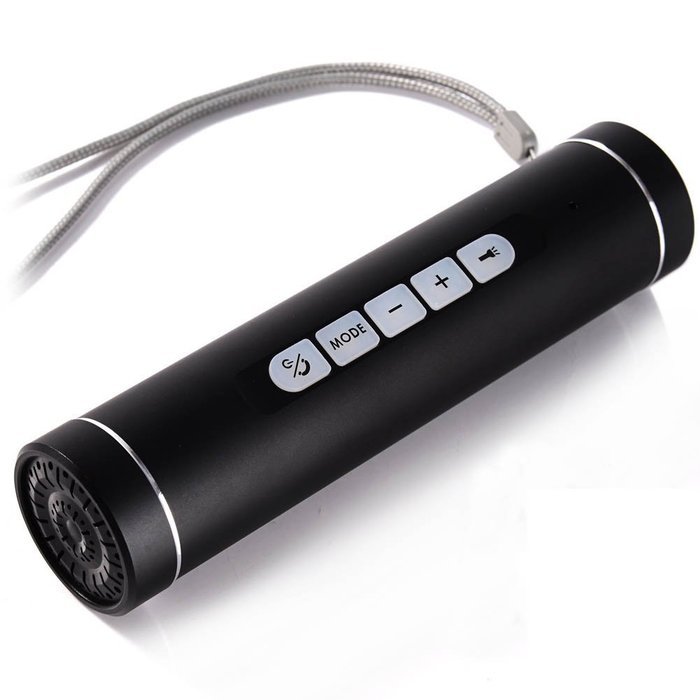 Comunite All in One Ultra Portable Wireless Speaker, USB Power Bank External Battery Pack, Bright LED Flashlight... N4