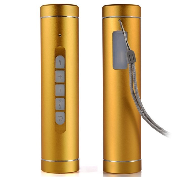 Comunite All in One Ultra Portable Wireless Speaker, USB Power Bank External Battery Pack, Bright LED Flashlight... N7