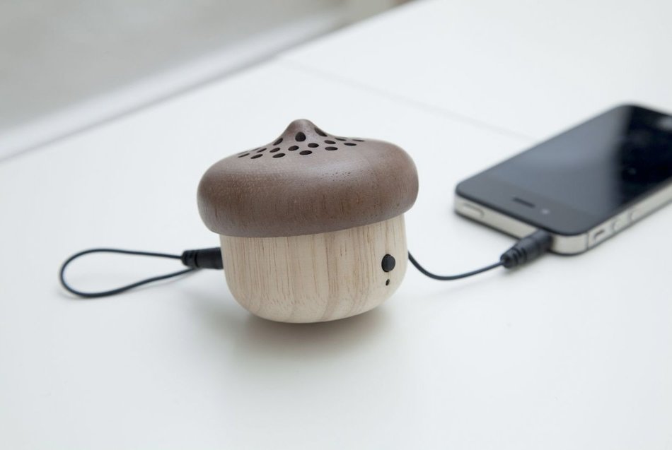 Kikkerland Acorn Speaker, Large N2