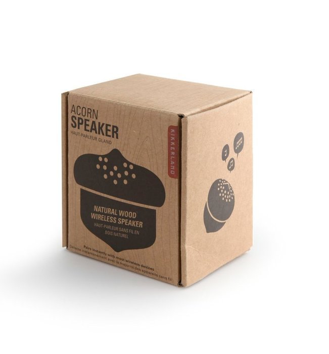 Kikkerland Acorn Speaker, Large N5