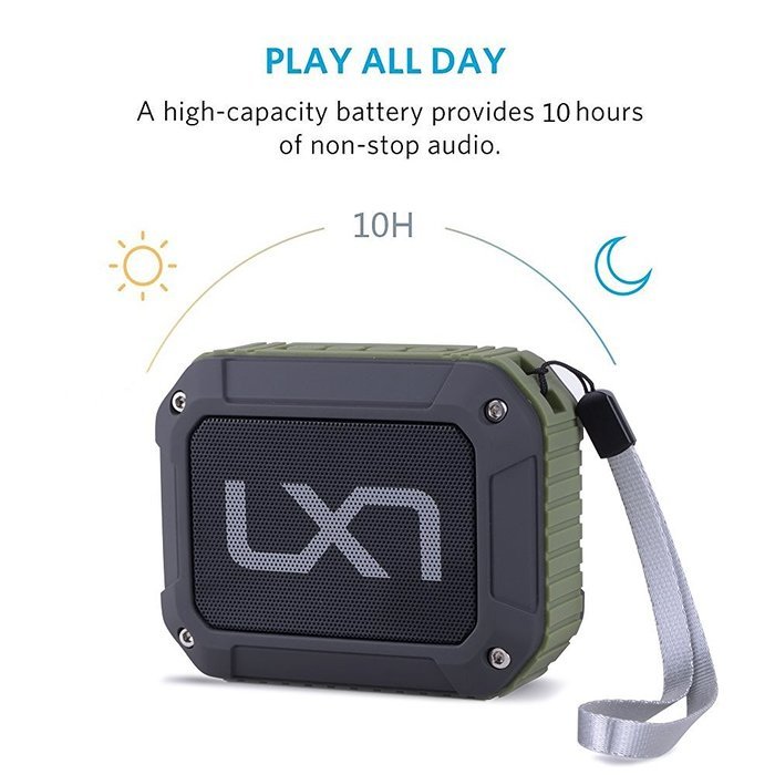 LX7 Portable Wireless Bluetooth 4.1 Speaker,Waterproof Outdoor & Shower Speaker with Handsfree Portable Speakerphone... N2