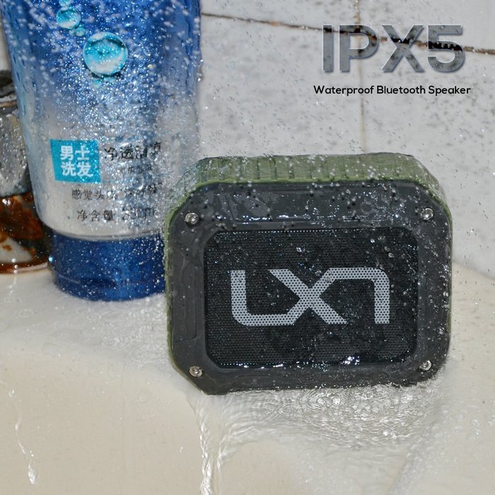 LX7 Portable Wireless Bluetooth 4.1 Speaker,Waterproof Outdoor & Shower Speaker with Handsfree Portable Speakerphone... N6