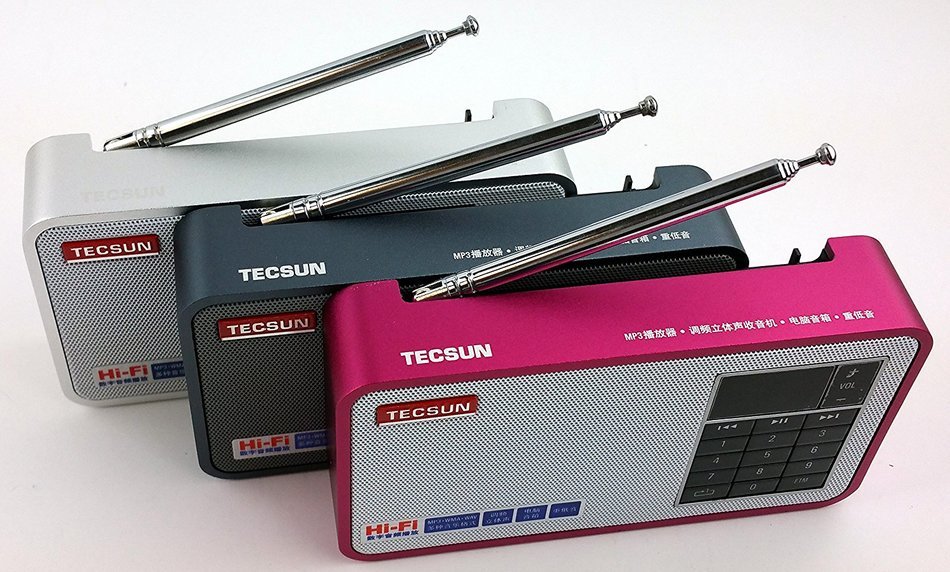 Tecsun X3 Built in an Aluminum case with Rechargeable FM Radio with ETM, MP3 Player with Built-in Micro SD Card... N14
