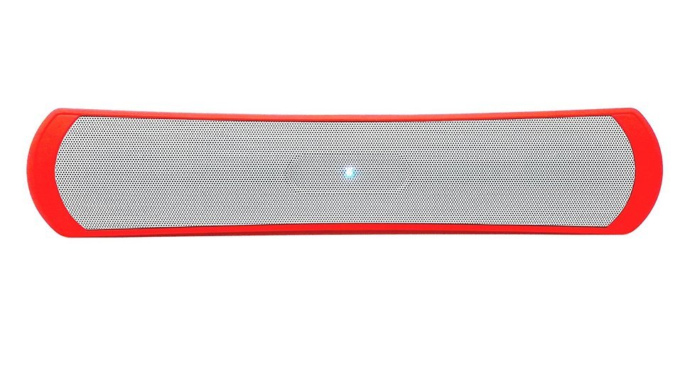 Keeka Ultra-Bass High Performance Bluetooth Music Player and Boombox for Bluetooth Enabled Mobile Devices - Red...