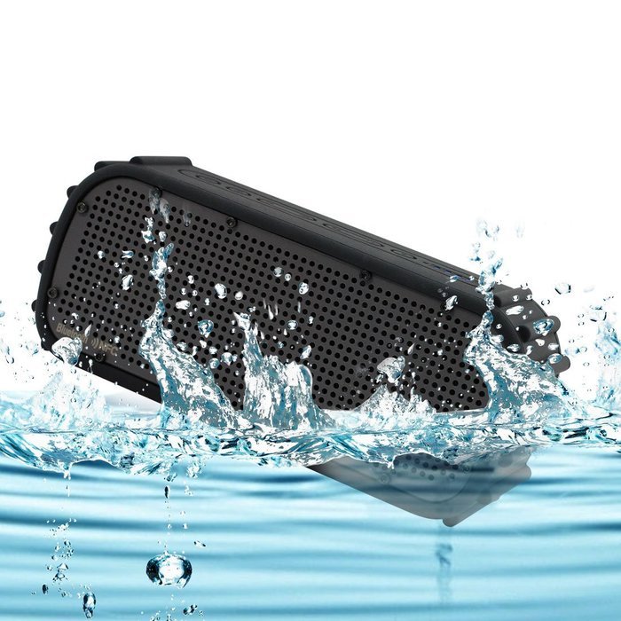 Floating Waterproof Bluetooth Speaker,Maxace IPX7 Wireless Bluetooth Shockproof Waterproof Outdoor Shower Radio...