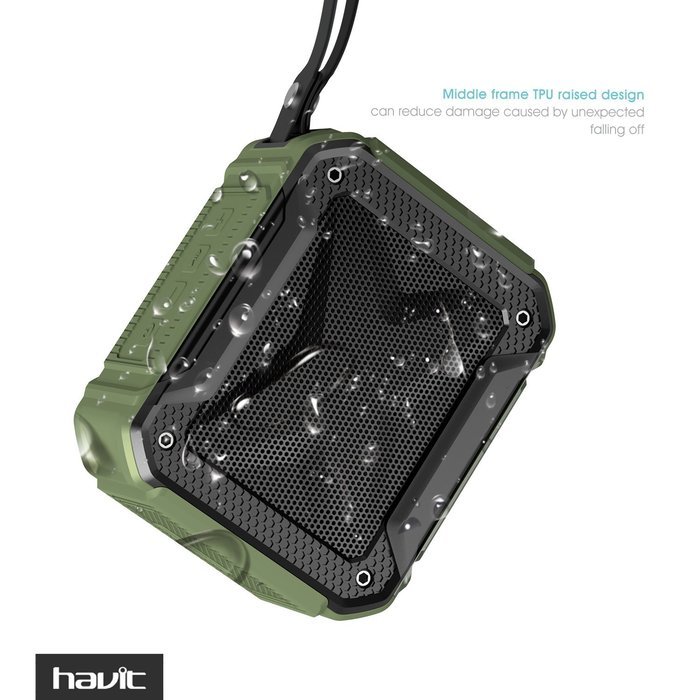 HAVIT Portable Wireless Bluetooth 4.1 Speaker, IPX5 Waterproof Dustproof for Outdoors Sport or Shower, Rechargeable... N11