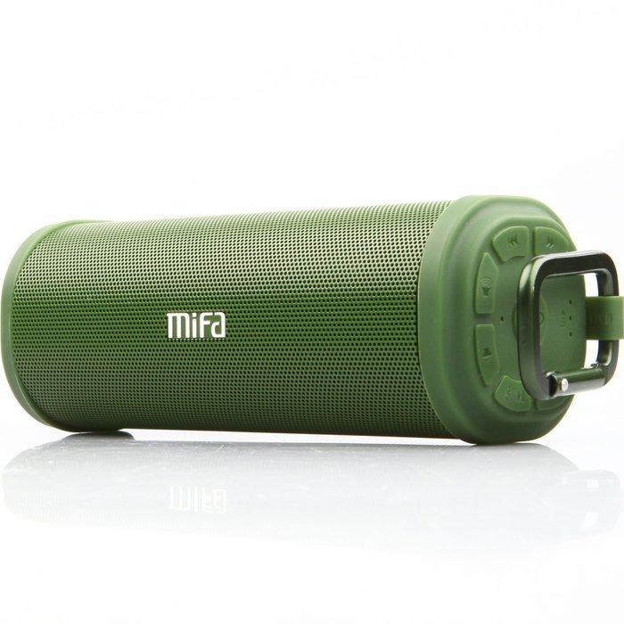 MIFA Bluetooth Wireless Stereo Speakers &ndash; Army Green